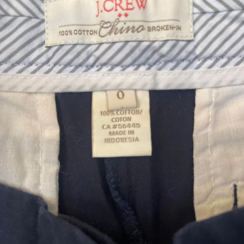 J.crew‎ navy chino shorts